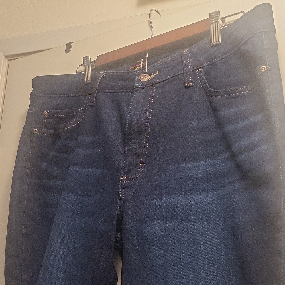 Dark Blue Denim Jeans